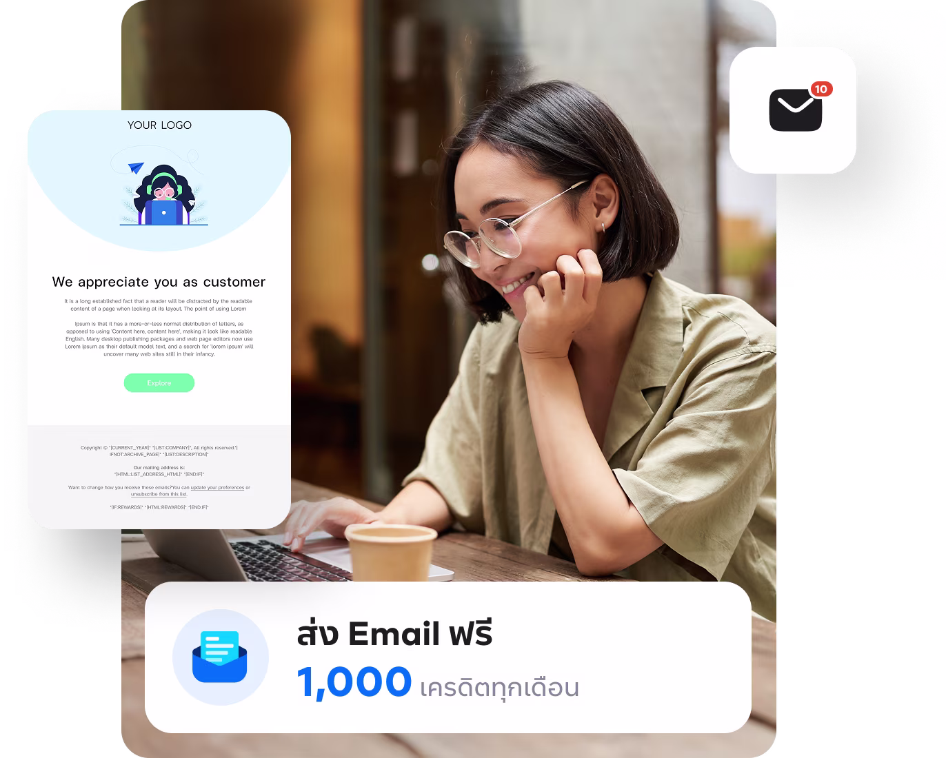 Happy customers using Thaibulksms Email platform